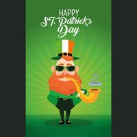 Happy saint patricks day vector