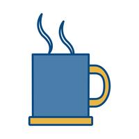 coffee mug icon vector