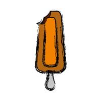 icono de helado vector