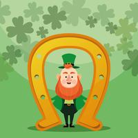 Happy saint patricks day vector