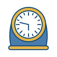 imagen del icono del reloj vector