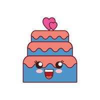 sweet cake icon  vector