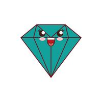 imagen de icono de diamante vector