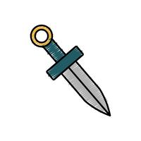 sword icon image vector