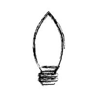 light bulb icon  vector