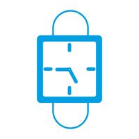 watch icon image vector