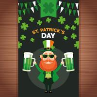 Feliz dia DE SAN Patricio vector