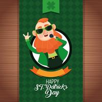 Happy saint patricks day vector