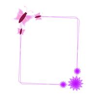 Nice Photo Frame Vector Illustration