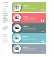 Modern design abstract template vector