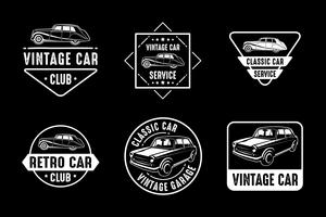 Car Badge and Logo, good for print vector