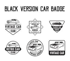 Car Badge and Logo, good for print vector