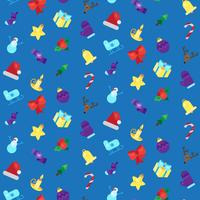 Merry Christmas pattern vector