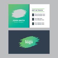Corporate Colorful Business Card Design Template vector