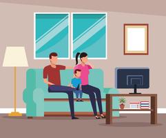 routines at home vector