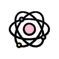 physics orbit atom chemistry education vector