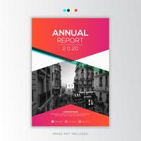 Annual Report Corporate, creative Design vector