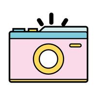 digital camera to take a picture art vector