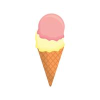 ice cream icon vector