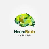 Colorful Brain Logo vector