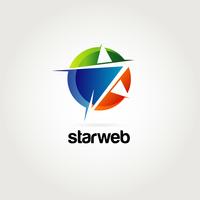 Colorful Star Logo vector