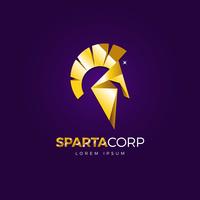 Sparta Helmet Logo vector