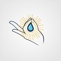 Holy Water Logo vector