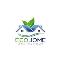 Logotipo de Eco Home vector