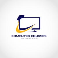 Computer Courses Logo vector