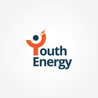 Youth with Lightning Bolt Logo  vector