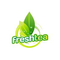 Green Tea Leaves Logo vector