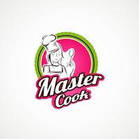 Logo de Master Cook vector