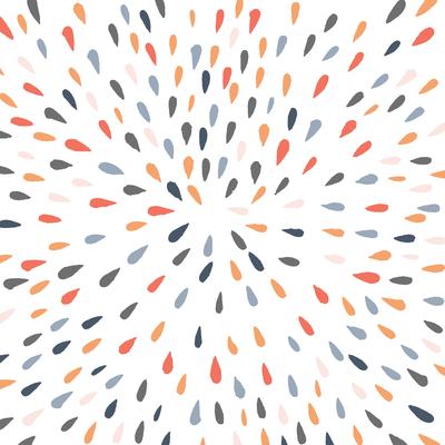 color palette splash drop