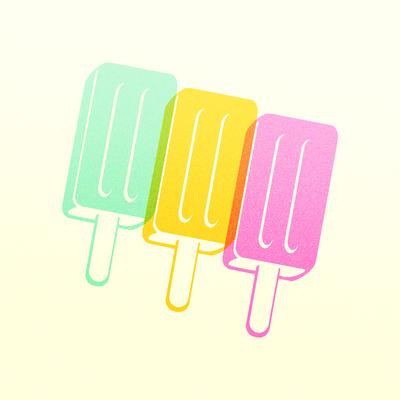 Pop Art Popsicles Vector