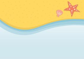 Summer Beach holidays illustration vector