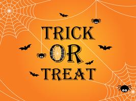 Trick or Treat  Banner vector