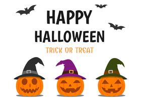 Halloween Greeting Card vector