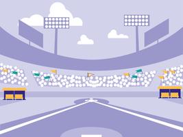 baseball  stadium  vector