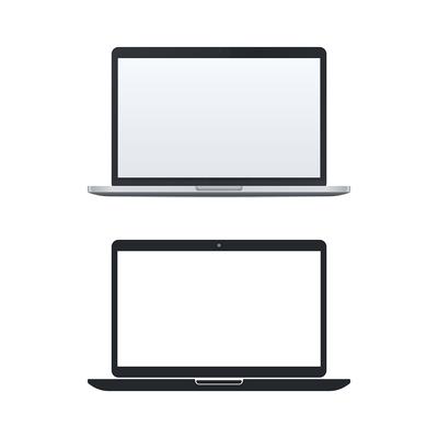 Laptop vector icons