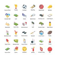 Set of Sports Icons Pack vector