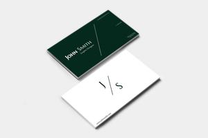 Minimalist Business Card Design
