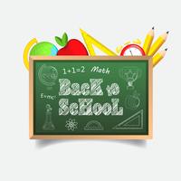 Back to School vector Illustration