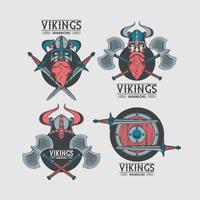 Vikings warriors printed tshirt templates