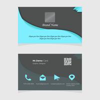 Stylish Business card illustration vector