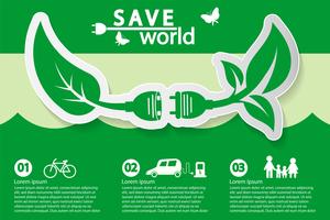 world with eco-friendly concept ideas