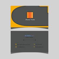 Vector creativo diseño de tarjeta de negocios