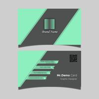 Business card design vector