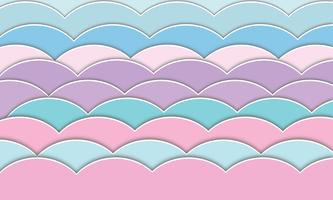 Paper Cut Wave Pattern 