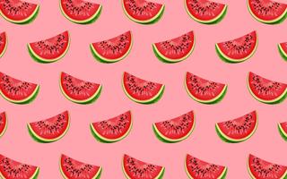 Watermelon Pattern  vector