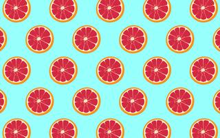 Grapefruit Pattern  vector